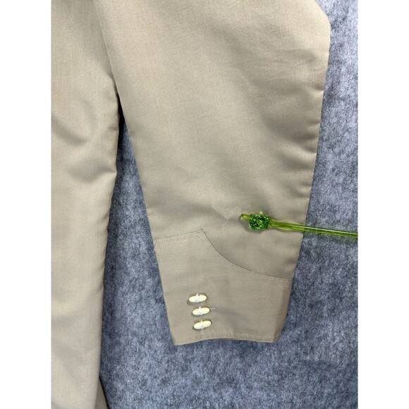 Vintage Red Rider Western Shirt Size XL Retro Rodeo Cowboy Long Sleeve Tan - Picture 5 of 9